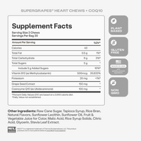 SuperGrapes® Heart Chews + CoQ10