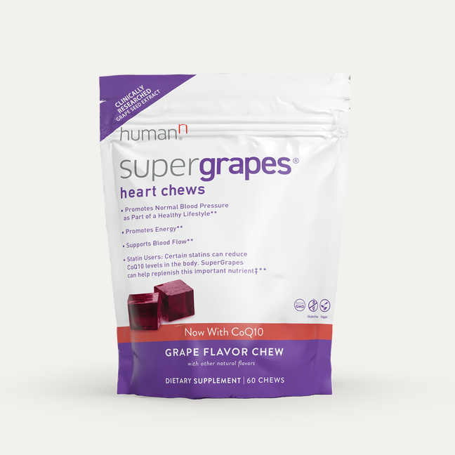 SuperGrapes® Heart Chews + CoQ10