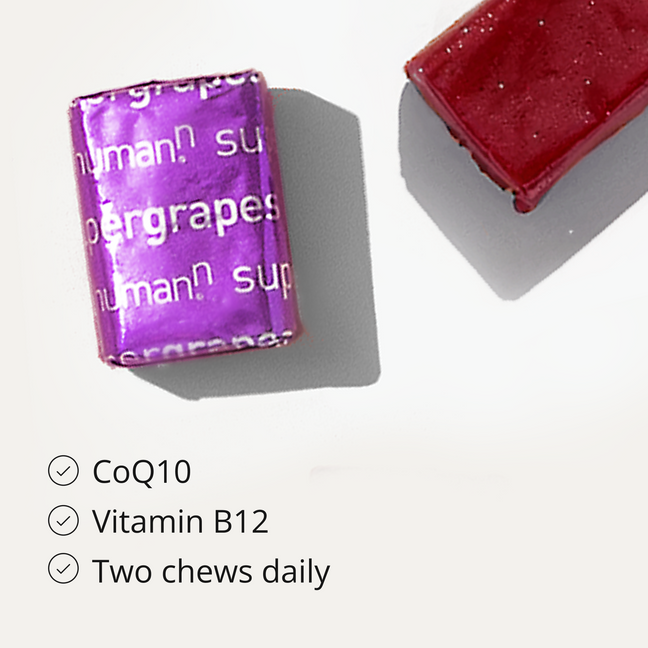 SuperGrapes® Heart Chews + CoQ10
