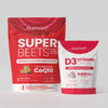 Superbeets Heart Chews Advanced + FREE Vitamin D3 Chews (a $60.90 value)