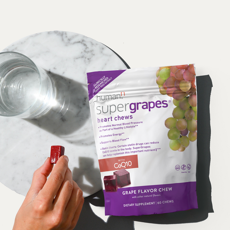 SuperGrapes® Heart Chews + CoQ10