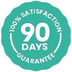 90 Day 100% Satisfaction Guarantee